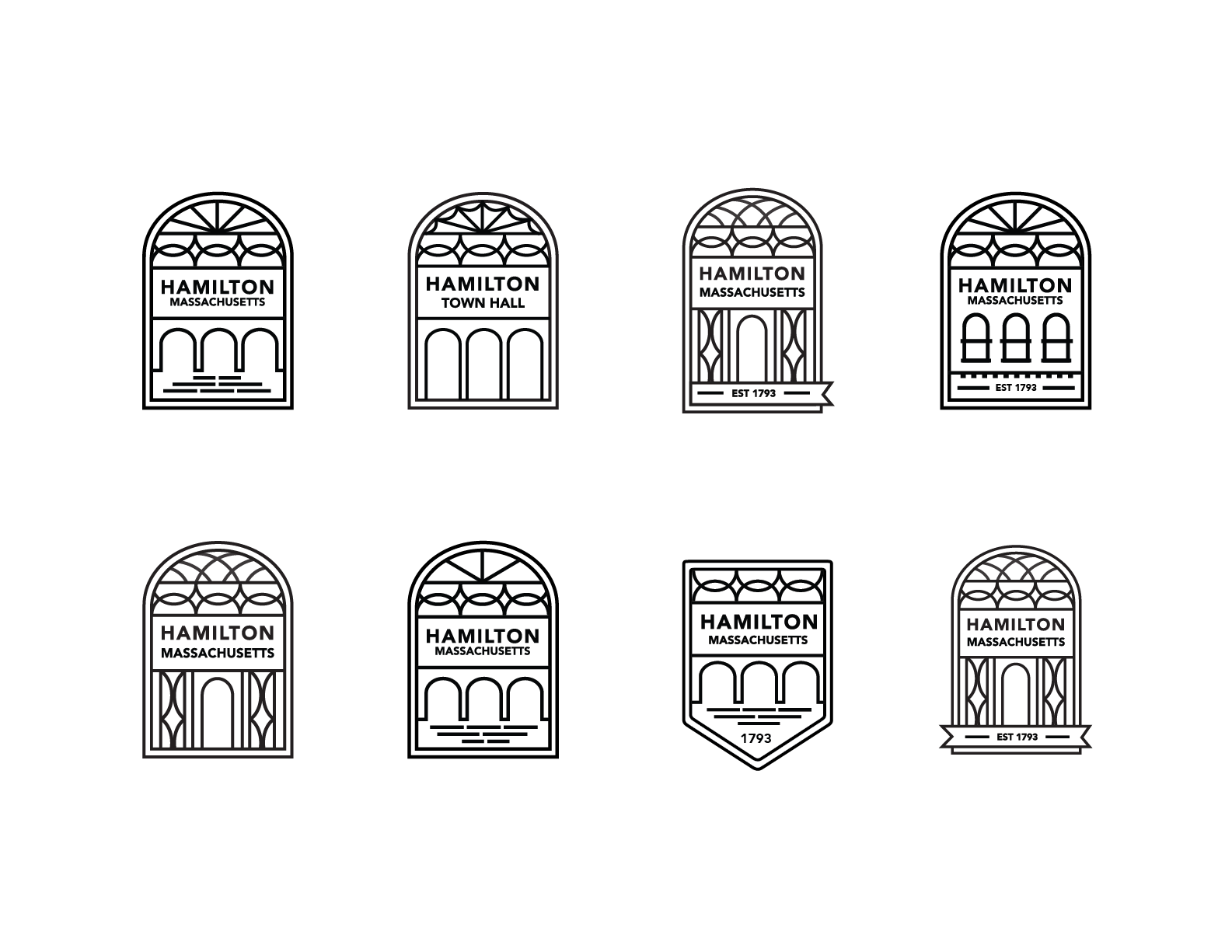 hamilton logo - other variations 2